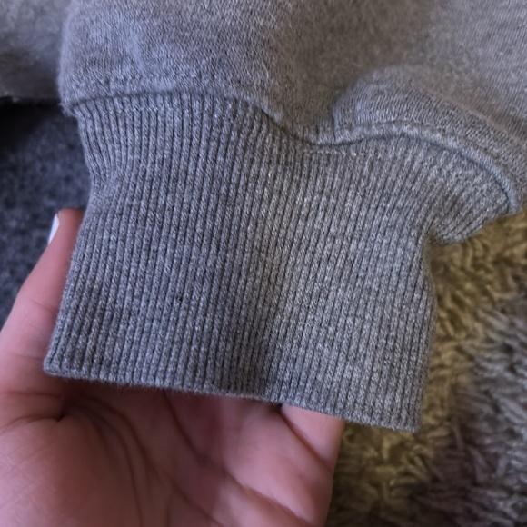 Wild Fabel women’s cropped sweatshirt in gray size small - Picture 5 of 6